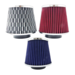 Filtros cónico grande colores auto y camioneta