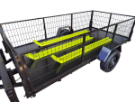 Carro arrastre porta moto. - Imagen 2